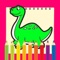 Dinosaur Coloring Pages Kids Game