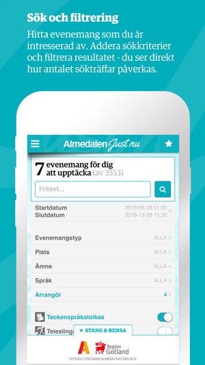 Almedalen Just Nu(圖2)-速報App