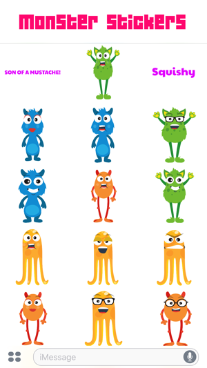 Monster Mash Emoji Stickers(圖1)-速報App