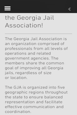 Georgia Jail Association screenshot 2
