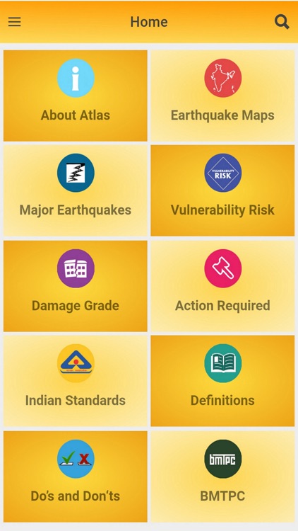 NDMA-BMTPC Earthquake Hazard Map of India