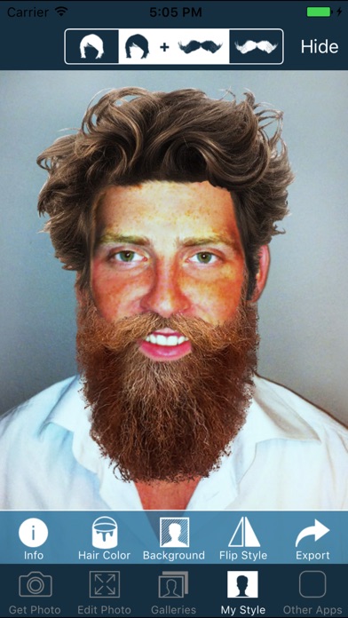 Hair and Beard Styles... screenshot1