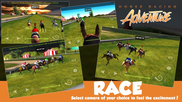 Horse Racing Adventure - Tournament and Betting