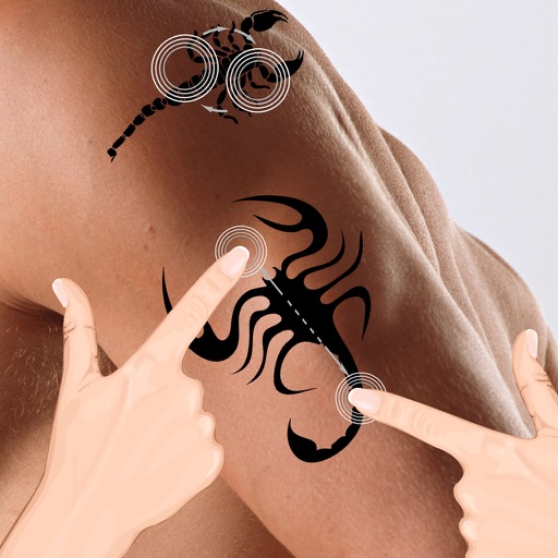 Scorpion Tattoo Yourself HD iOS App