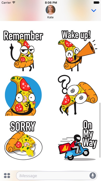 Mr Slice - Pizza Stickers