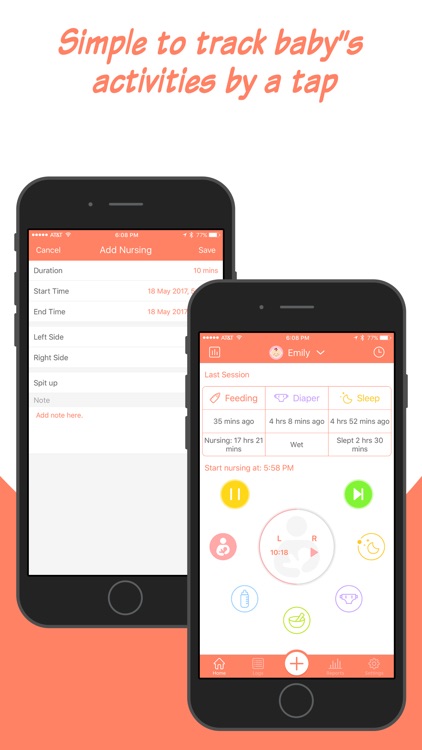 Baby Activities Pro - Feeding, Diaper & Sleep Log