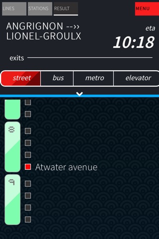 metroexit - save time in montreal metro screenshot 3