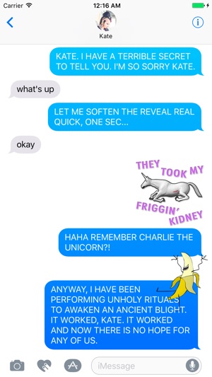 Charlie the Unicorn Stickers(圖4)-速報App