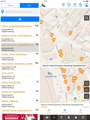 ViaMichelin GPS, Route Planner screenshot 3