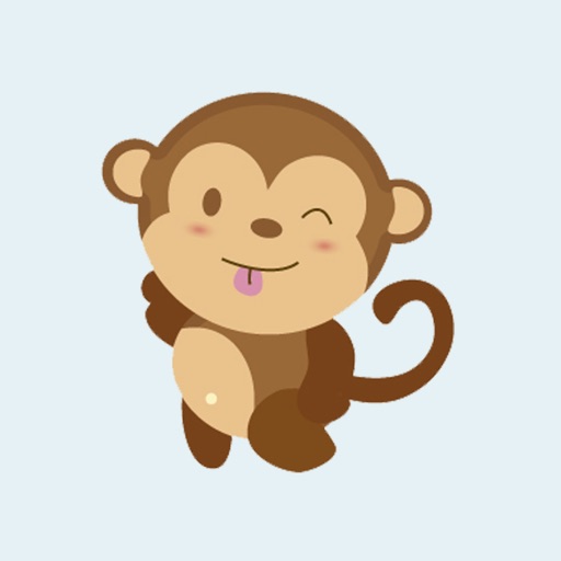 Monkey Sticker icon