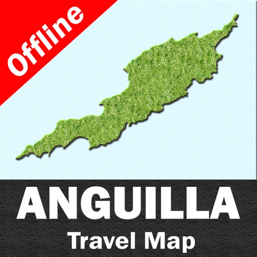 ANGUILLA – GPS Travel Map Offline Navigator icon