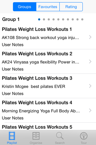 Pilates Weightloss Workouts screenshot 2