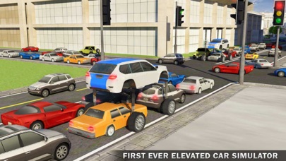 Elevated Car Driving Simulator:Mr President Escort 1.0 IOS -