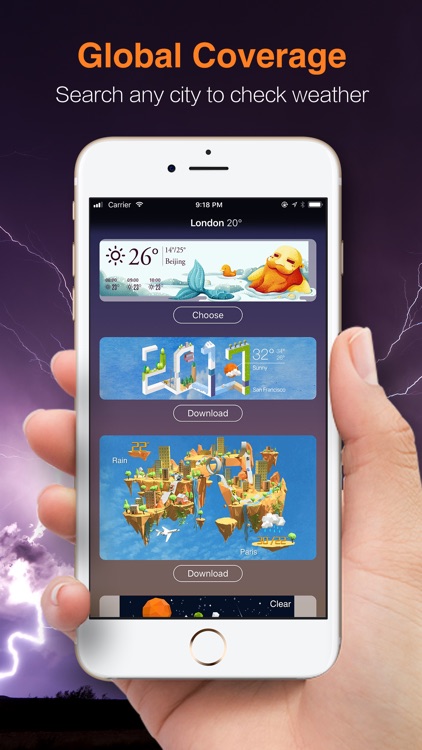 Weather Widgets - Fancy styles weather forecast