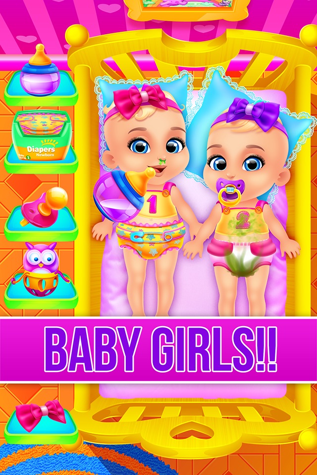 Mommy's Triplets Baby Story - Makeup & Salon Games screenshot 3