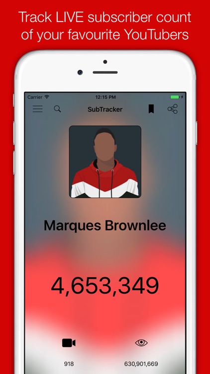 SubTracker - Live Subscriber Count for Youtube