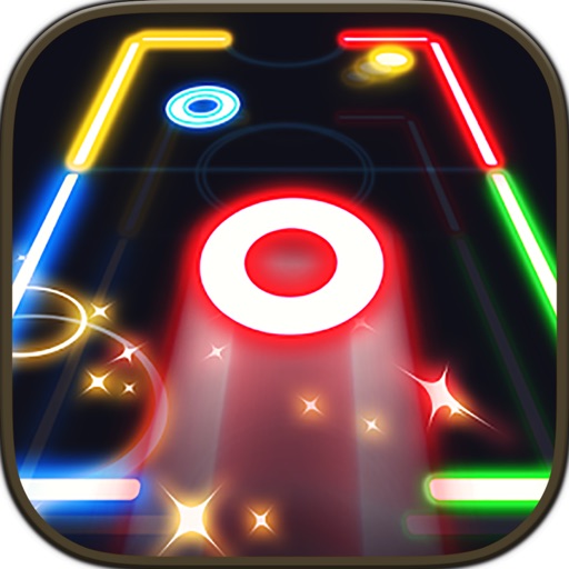 Air Glow Hockey Table Space Arena iOS App