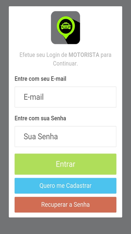 TicTaxi Motorista