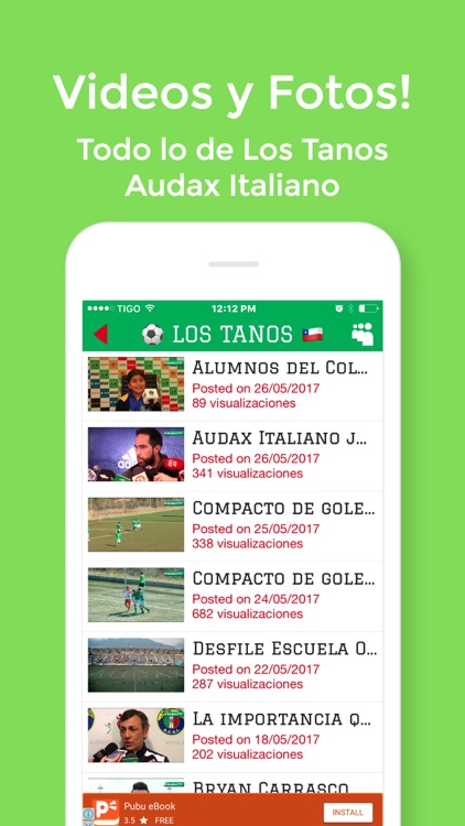 Los Tanos - Fútbol del Audax Italiano de Chile