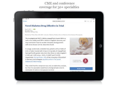 MedPage Today Medical News/CME screenshot 2