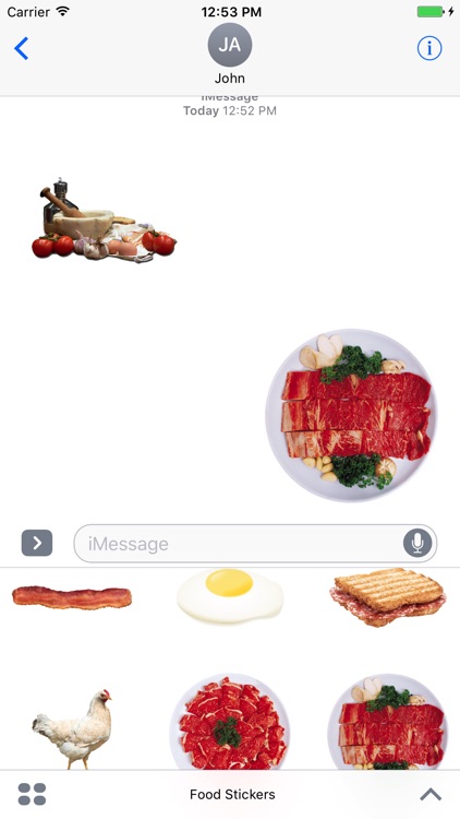Food Stickers Pack!