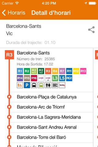 Rodalies de Catalunya screenshot 4