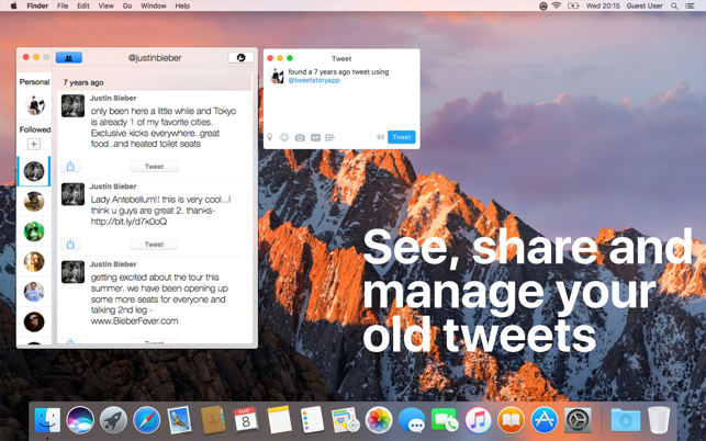 TweetStory - Old tweets client for Twitter(圖4)-速報App