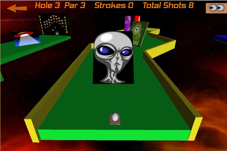 Crazy Golf In Space screenshot 4