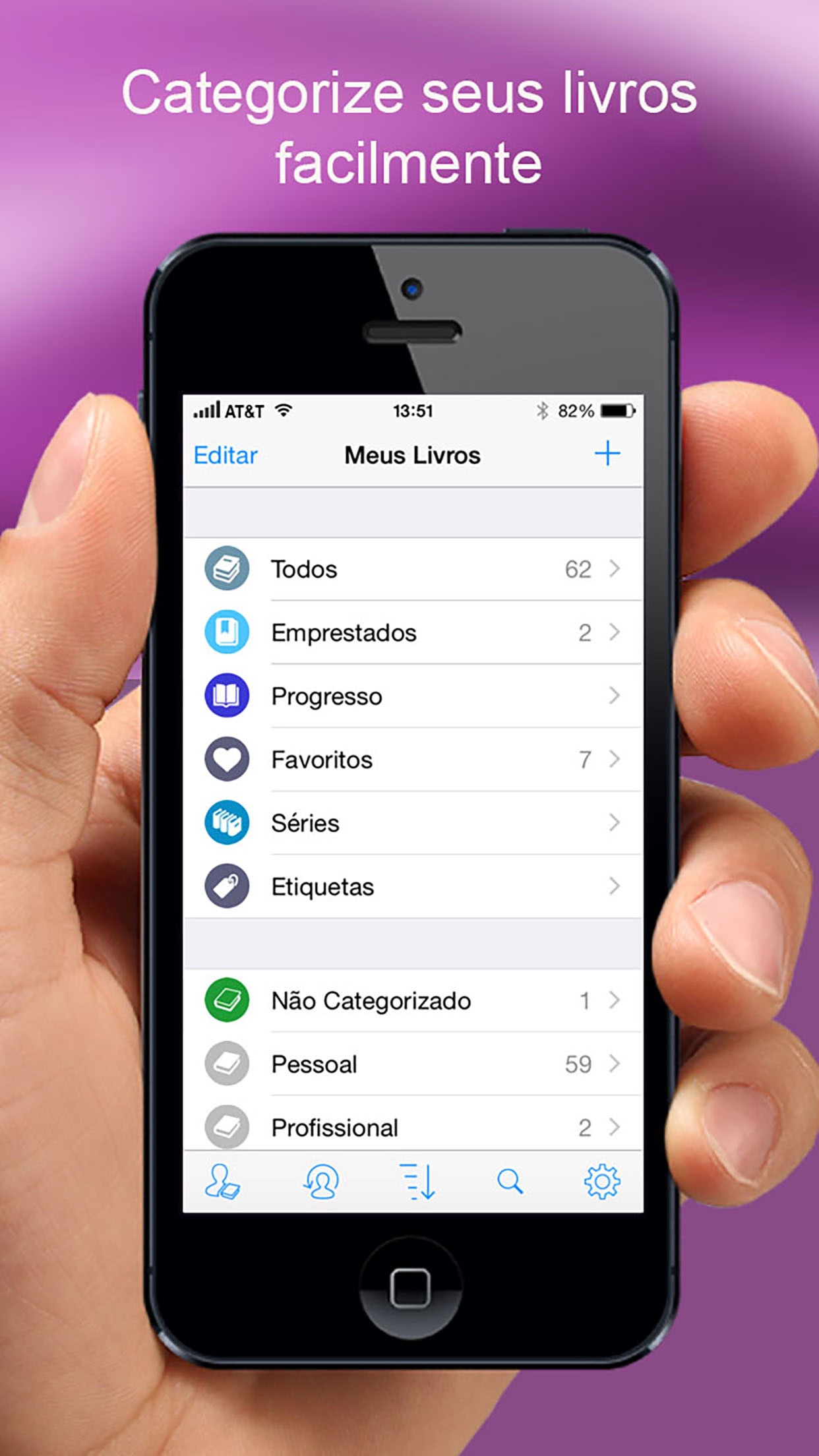 Screenshot do app BookBuddy