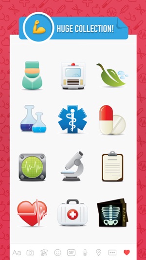 Doctormoji - emoji & stickers for doctor & patient(圖2)-速報App