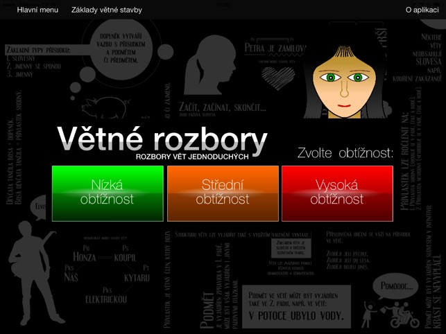 Větné rozbory - rozbor vět jednoduchých(圖3)-速報App