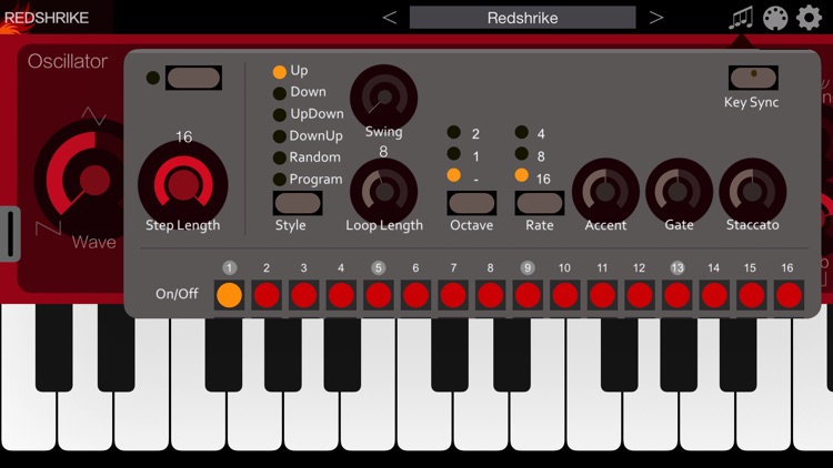 Redshrike Synthesizer screenshot-3