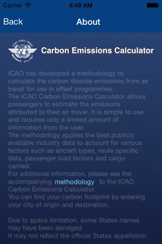 Carbon Emissions Calculator screenshot 4