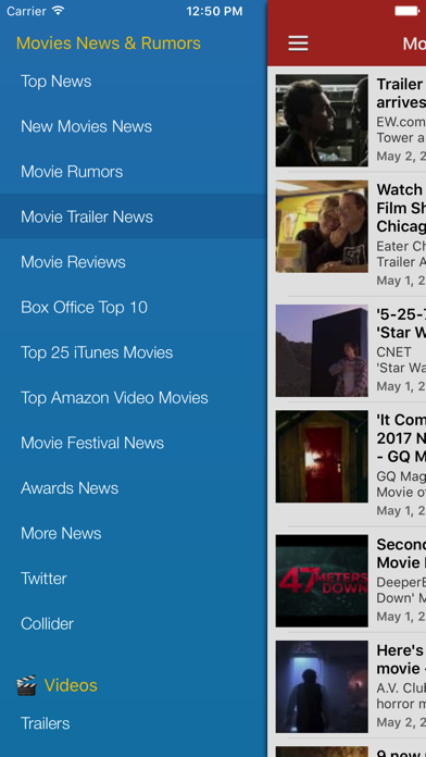 How to cancel & delete Movie News - New Movies Updates, Rumors & Reviews from iphone & ipad 2