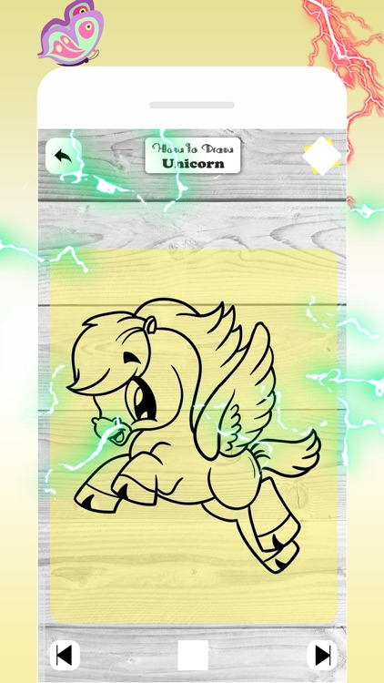 How to draw unicorn legend screenshot-3