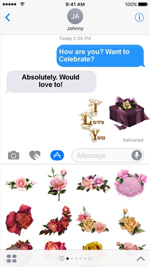 Roses For You Sticker Pack For iMessage(圖2)-速報App