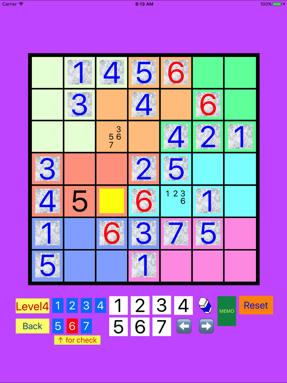 4x4 to 6x6 Easy SUDOKU Puzzle by Kozo Terai