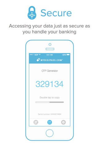 MYDIGIPASS Authenticator for Mobile screenshot 3