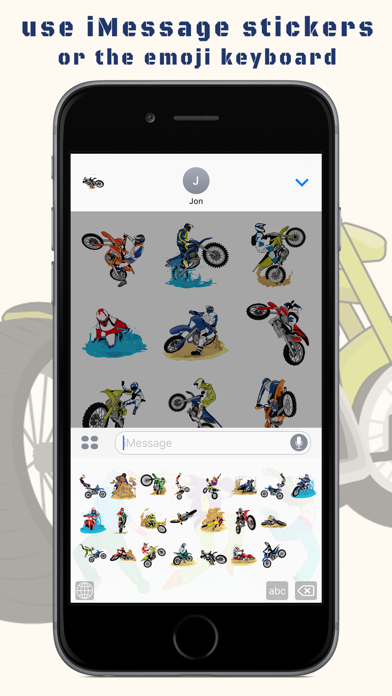 How to cancel & delete BraaapMoji Motorcycle MX Emojis & Stickers from iphone & ipad 3