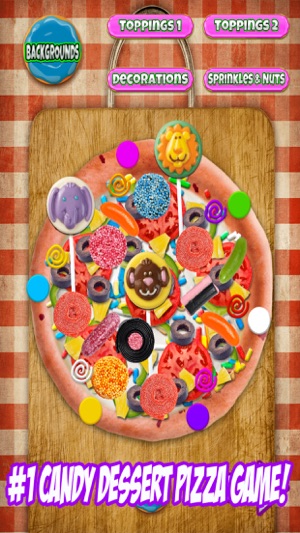 Candy Dessert Pizza Maker - Cooking Chef Food Game(圖2)-速報App