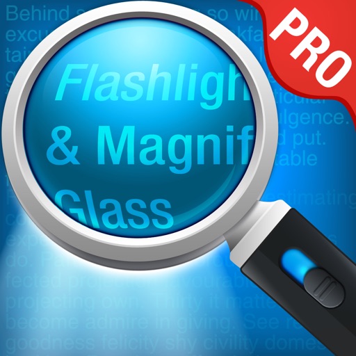 Magnifying Glass Pro - (Magnifier + Torch)