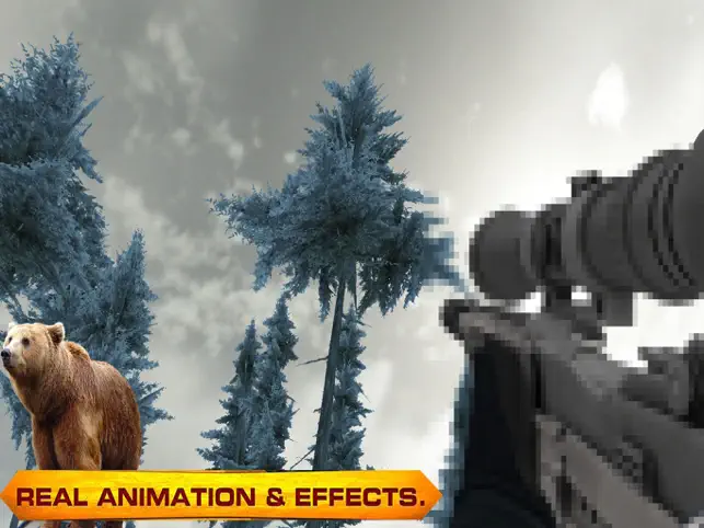 Big Bear Sniper 2017, game for IOS