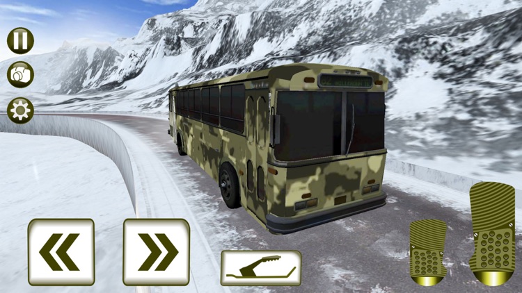 Military Transport Bus Pro