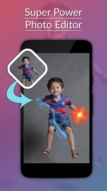 Super Power Photo Editor -Super Power Sticker