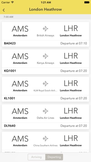 Schiphol - Realtime flight information(圖4)-速報App