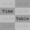 TimeTable is the easiest way to convert between two time zones