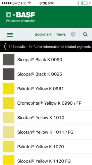 BASF Pigment Finder(圖3)-速報App