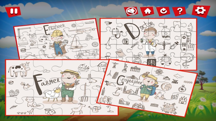 Profession Puzzles for Kids screenshot-4