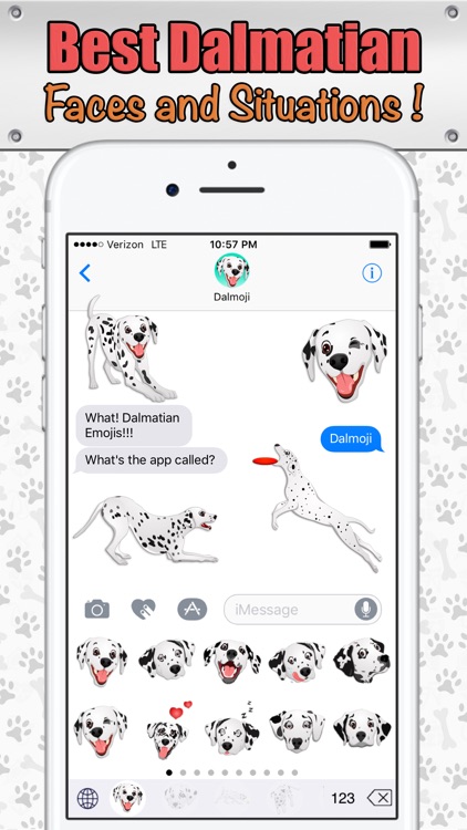 Dalmoji- Dalmatian Emojis and Stickers!