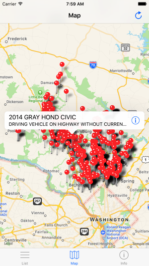 Montgomery Traffic Violations - Maryland Citations(圖3)-速報App